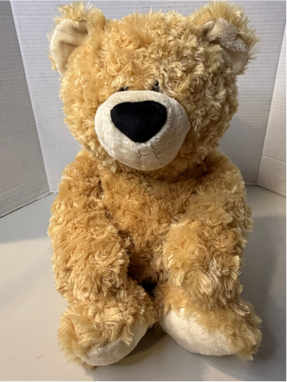 Gund Kids Stuffed Animal Teddy Bear One Size Beige Black